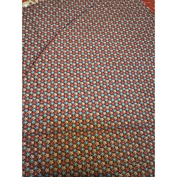 Quilt Leaves 7 Fabric Cutouts Set 6 Placemats In Assorted Autumn Colors With Var - Picture 4 of 10